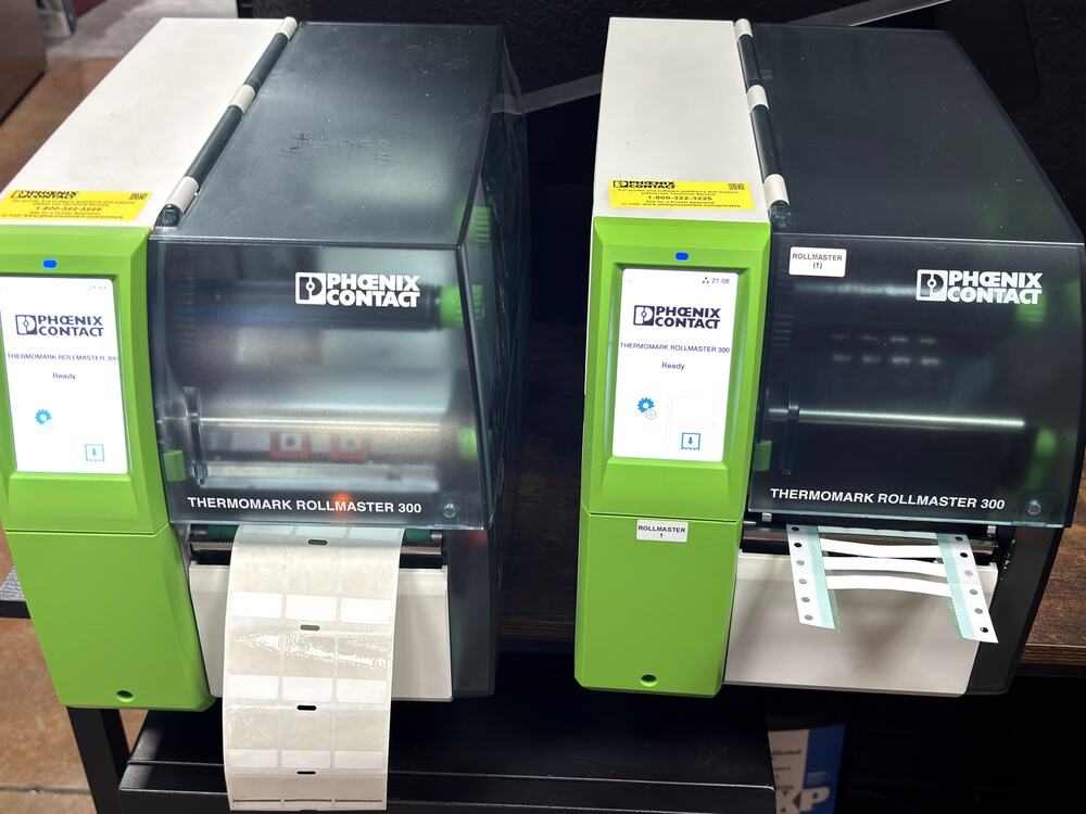 Phoenix Contact Thermomark Rollmaster 300 Industrial Thermal Label Printers